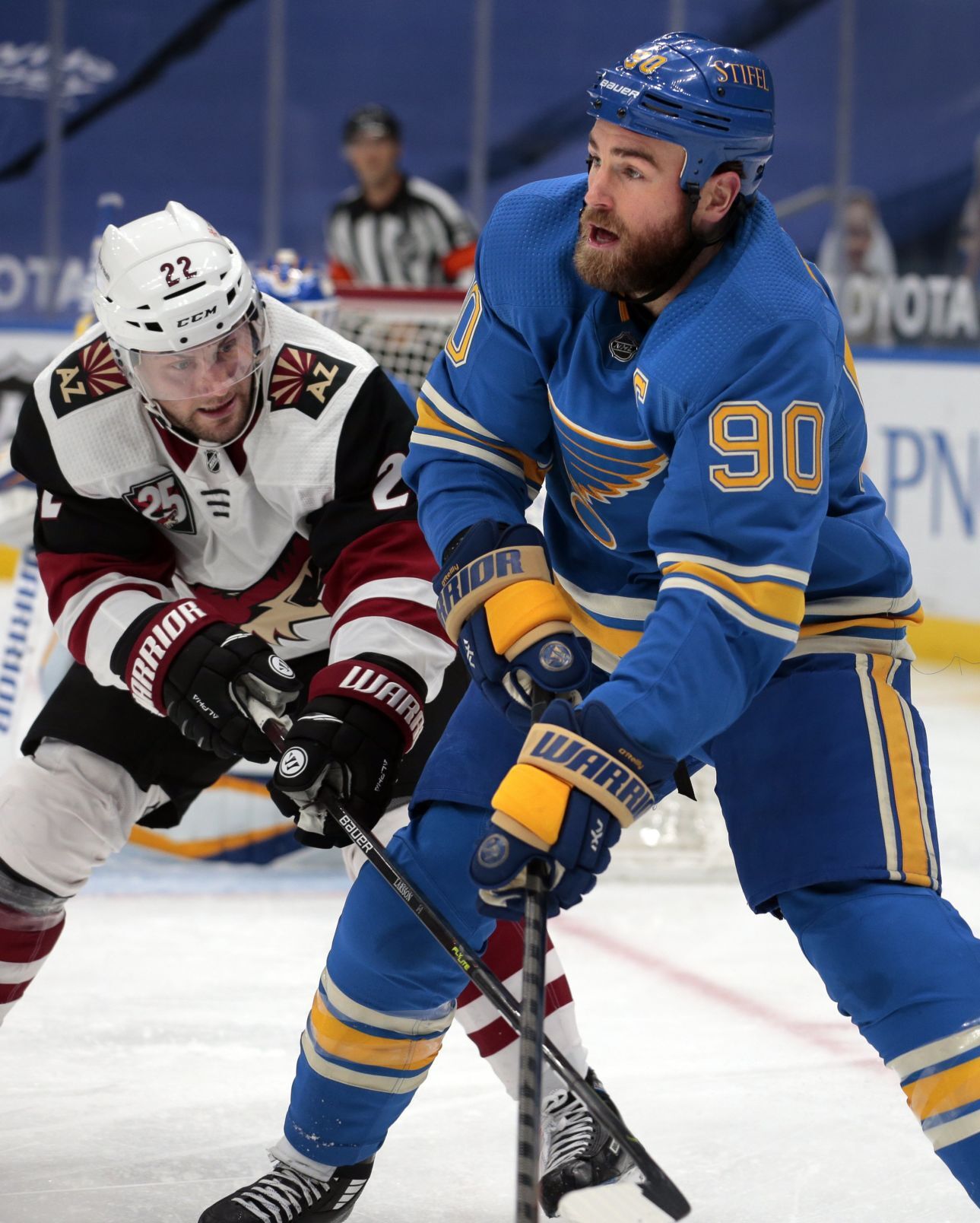 Blues fall to Coyotes 3-1 at Enterprise